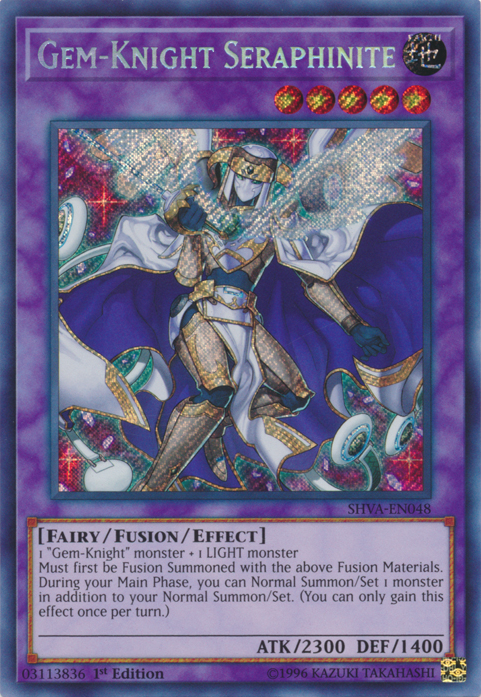 Gem-Knight Seraphinite [SHVA-EN048] Secret Rare For Discount