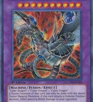 Cyber End Dragon (Alternate Art) [LCGX-EN182] Secret Rare Sale