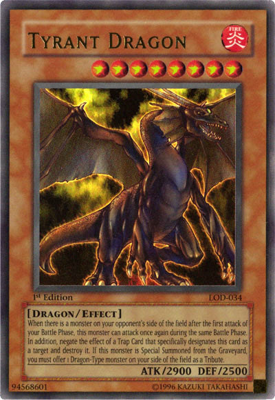 Tyrant Dragon [LOD-034] Ultra Rare Discount