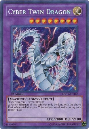 Cyber Twin Dragon [LCGX-EN180] Secret Rare Online Sale