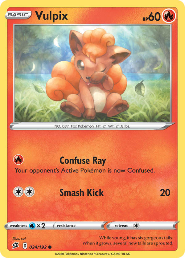 Vulpix (024 192) [Sword & Shield: Rebel Clash] on Sale