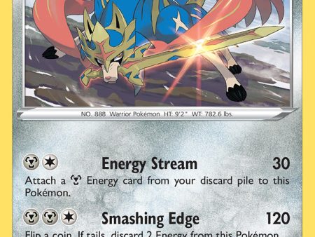 Zacian (139 192) (Cracked Ice Holo) (Theme Deck Exclusives) [Sword & Shield: Rebel Clash] on Sale