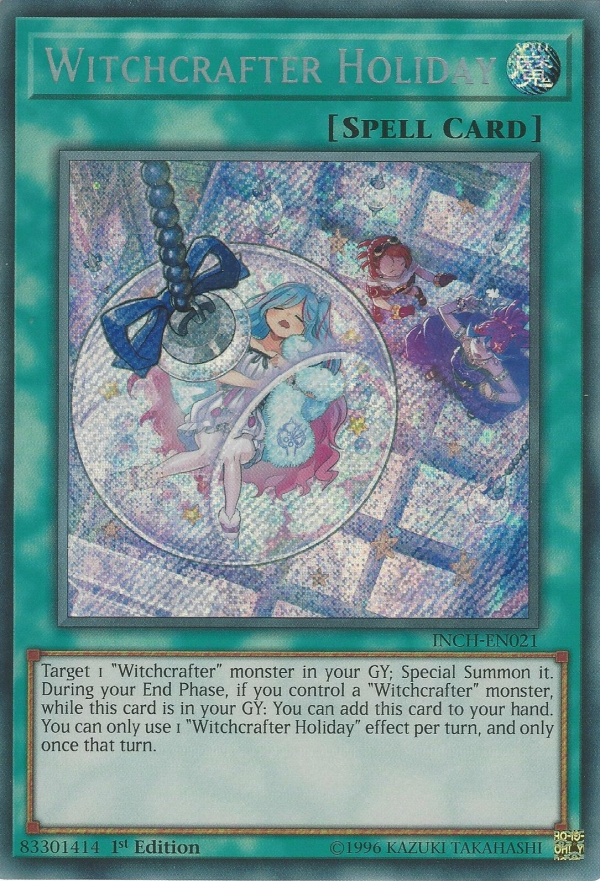 Witchcrafter Holiday [INCH-EN021] Secret Rare Hot on Sale