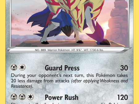 Zamazenta (140 192) [Sword & Shield: Rebel Clash] For Discount