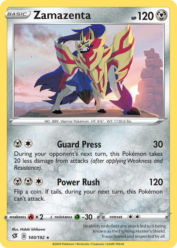 Zamazenta (140 192) [Sword & Shield: Rebel Clash] For Discount