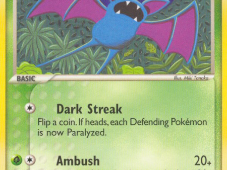 Zubat (82 109) [EX: Team Rocket Returns] Discount