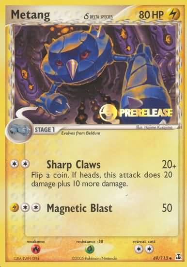 Metang (49 113) (Delta Species) (Prerelease Promo) [EX: Delta Species] Discount