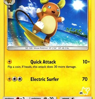 Alolan Raichu (SM65) (Pikachu Stamp #25) [Battle Academy 2020] Fashion